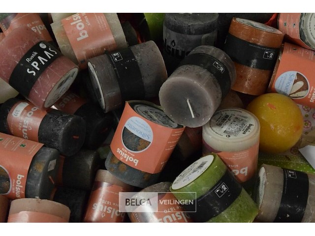 ±80 spaas kaarsen div maten en kleuren - afbeelding 3 van  4