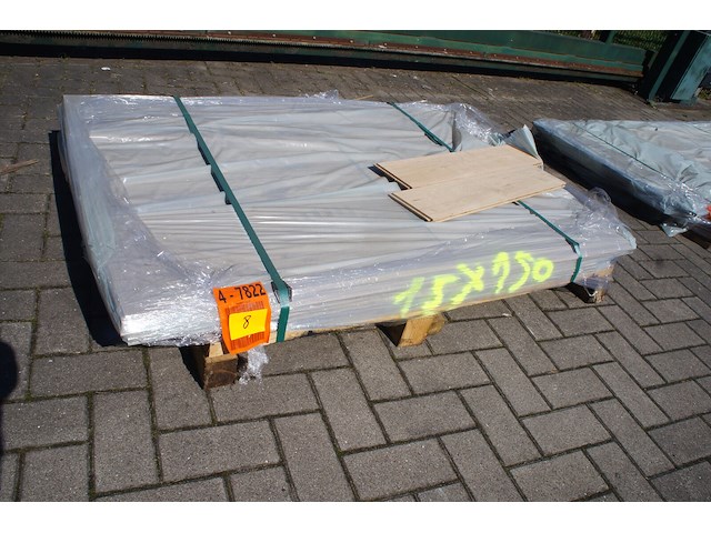 8,03 m² massief eiken parket 15mm - afbeelding 1 van  6