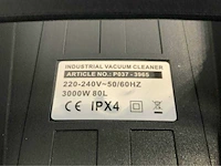 80l - industriële stofzuiger 3000w - afbeelding 10 van  13