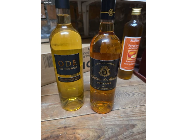 (80x) fles(sen) diverse wijnen en sterke dranken... - afbeelding 10 van  21