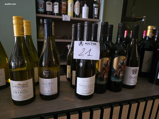 (80x) fles(sen) diverse wijnen en sterke dranken... - afbeelding 1 van  21