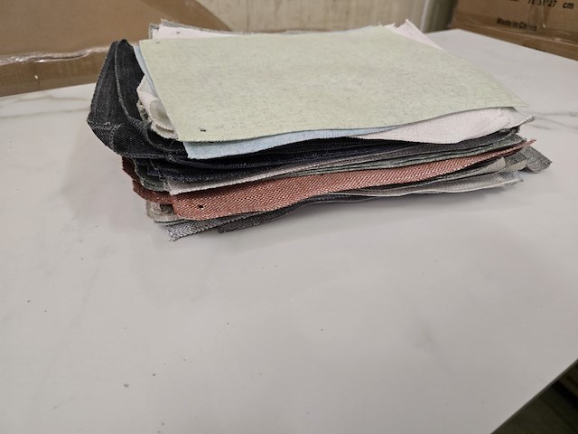 80x lapjes stof oa bab 30x25cm - afbeelding 1 van  12