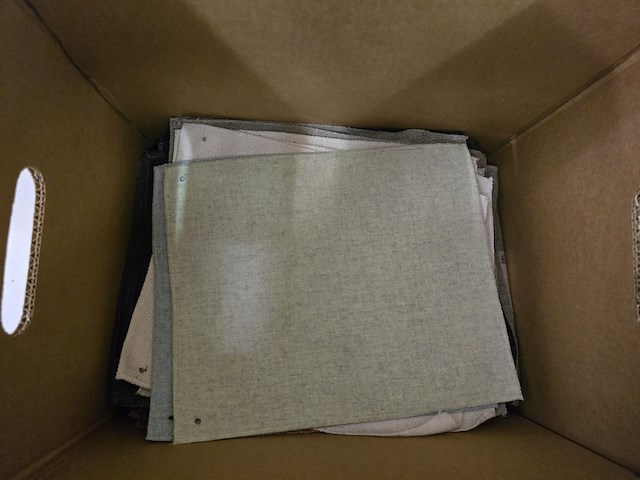 80x lapjes stof oa bab 30x25cm - afbeelding 6 van  12