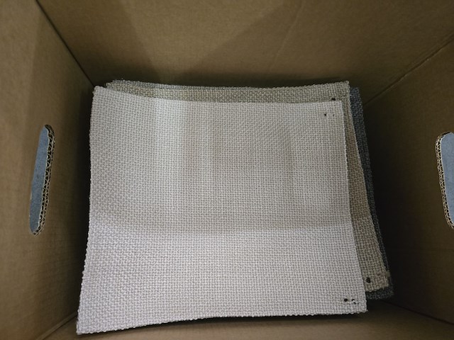 80x lapjes stof oa camargue 30x25cm - afbeelding 18 van  18