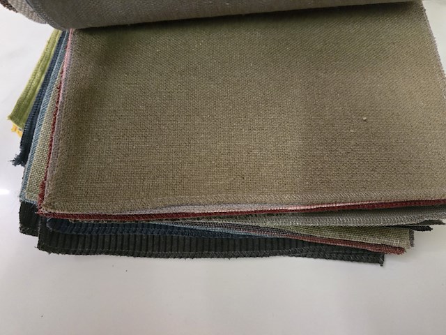 80x lapjes stof oa rib 30x25cm - afbeelding 2 van  12