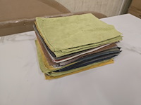 80x lapjes stof oa rib 30x25cm - afbeelding 1 van  12