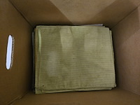 80x lapjes stof oa rib 30x25cm - afbeelding 6 van  12