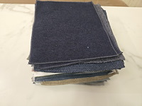 80x lapjes stof oa zentih 30x25cm - afbeelding 4 van  10