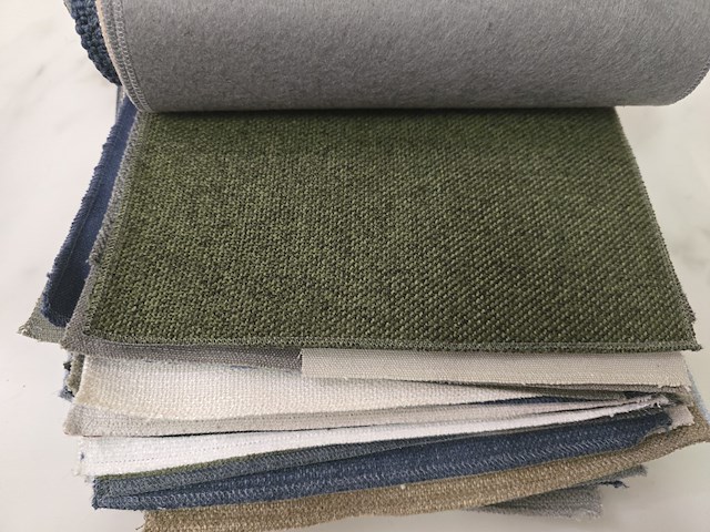 80x lapjes stof oa zentih 30x25cm - afbeelding 7 van  10