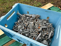 80x100cm magazijnstellingvloer - stalen rooster (30x) - afbeelding 3 van  3