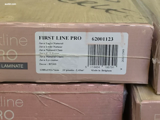 83 m² laminaatvloer first line pro java light... - afbeelding 4 van  4