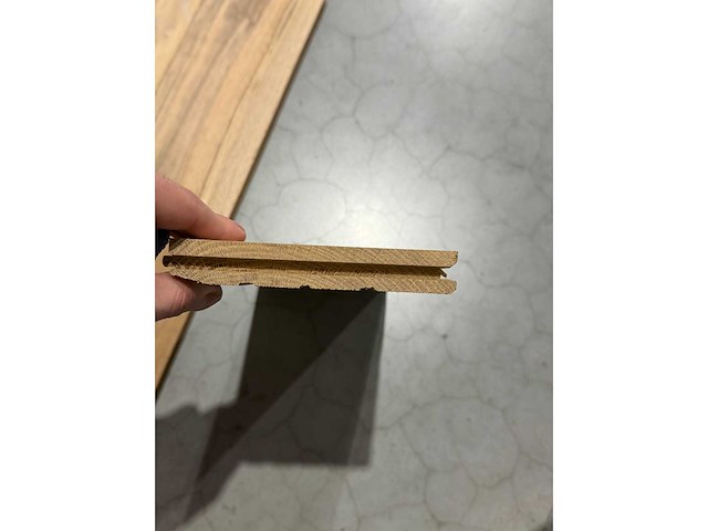 83,16 m2 eiken massief parket 35x12cm - afbeelding 3 van  4