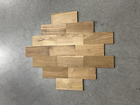 83,52 m2 eiken massief parket 40x12cm - afbeelding 1 van  5