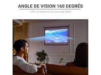 84 inch videoprojectiescherm, 4:3 4k hd gemotoriseerd en elektrisch projectiescherm - afbeelding 6 van  9