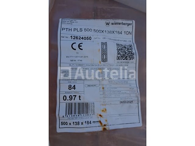 840 holle bakstenen wienerberger porotherm - afbeelding 3 van  6