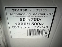 850 verpakkingspotten en 1550 deksels - afbeelding 5 van  6