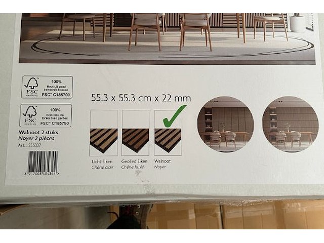 86 akoestische wandpanelen - afbeelding 3 van  3