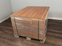86 m2 pvc click vinyl plank op hdf - 1222 x 182 x 9 mm - afbeelding 4 van  4