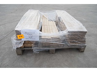 8,64 m² massief eiken visgraat 20mm clay oil - afbeelding 3 van  4