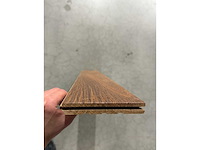 86,40 m² behandeld eiken massief parket mix afmetingen