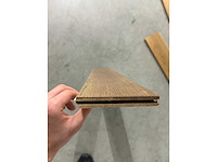 86,40 m² behandeld eiken massief parket mix afmetingen - afbeelding 3 van  3