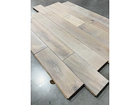 86,40 m² behandeld eiken massief parket mix afmetingen - afbeelding 2 van  4