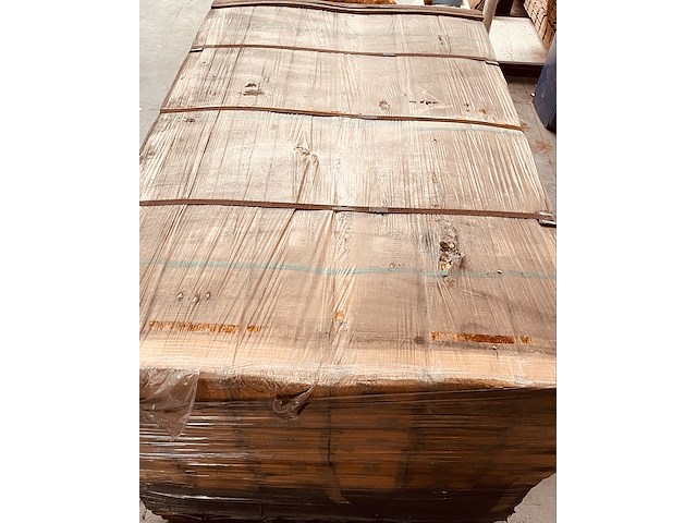 87,48m² teak parket 4 zijden tand en groef lengte 450/600/750mm - afbeelding 5 van  5