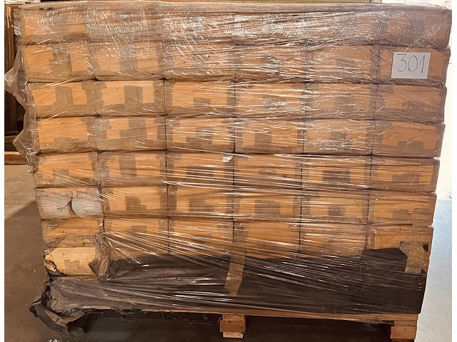 87,48m² teak parket 4 zijden tand en groef lengte 450/600/750mm - afbeelding 4 van  5