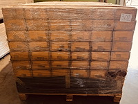 87,48m² teak parket 4 zijden tand en groef lengte 450/600/750mm - afbeelding 3 van  5