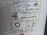 (87x) rollen isolatie ursa f-ursacoustic geo - afbeelding 2 van  2