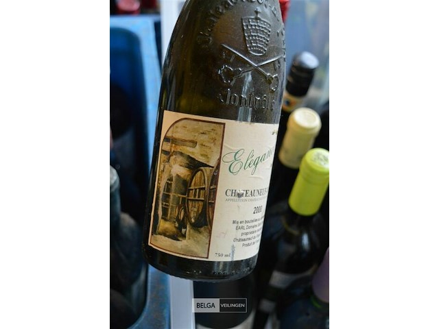 ±88 flessen diverse wijnsoorten - afbeelding 3 van  6