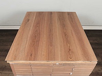 88 m2 pvc click vinyl plank voorzien van xps onderlaag- 1234 x 198 x 4,5+1 mm - afbeelding 3 van  4