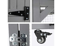 88049 - maxxpet kattenkooi - 92x66x182cm - grijs - afbeelding 3 van  5