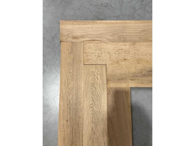 88,86 m² eiken massief parket mix set 70 / 50 / 35 cm - afbeelding 4 van  6