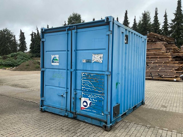 8ft opslagcontainer - zeecontainer - afbeelding 1 van  7
