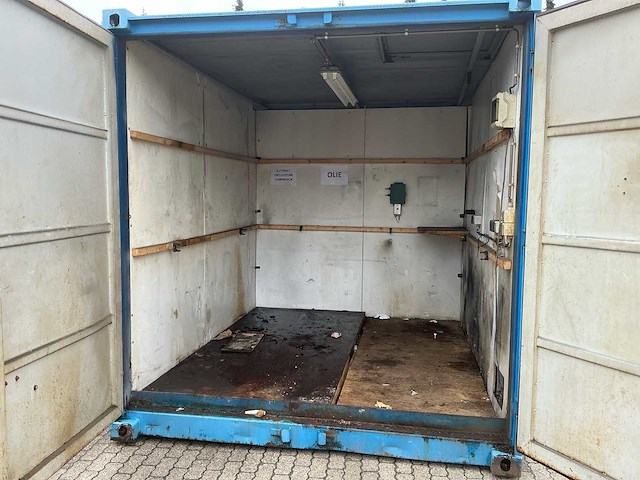 8ft opslagcontainer - zeecontainer - afbeelding 7 van  7