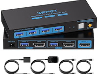 8k@60hz kvm switch displayport - afbeelding 1 van  6