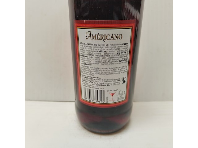 8x 100cl apéritif américano - afbeelding 2 van  2