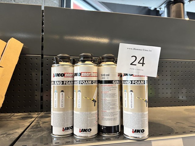 8x 500ml iko enertherm gun and foam - afbeelding 1 van  2