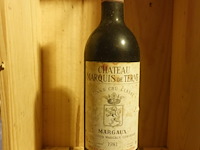 8x 75cl chateau marquis de terme 1981 - afbeelding 1 van  3