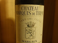 8x 75cl chateau marquis de terme 1982 - afbeelding 2 van  3