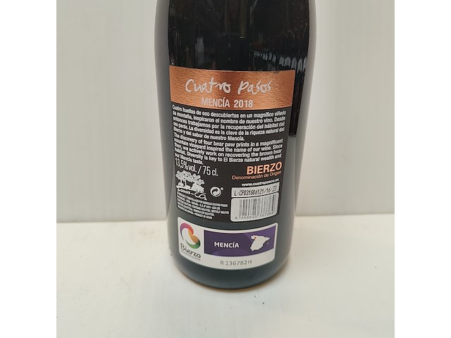 8x 75cl cuatro pasos - afbeelding 2 van  2