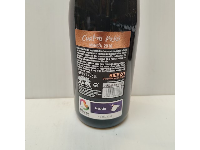 8x 75cl cuatro pasos - afbeelding 2 van  2