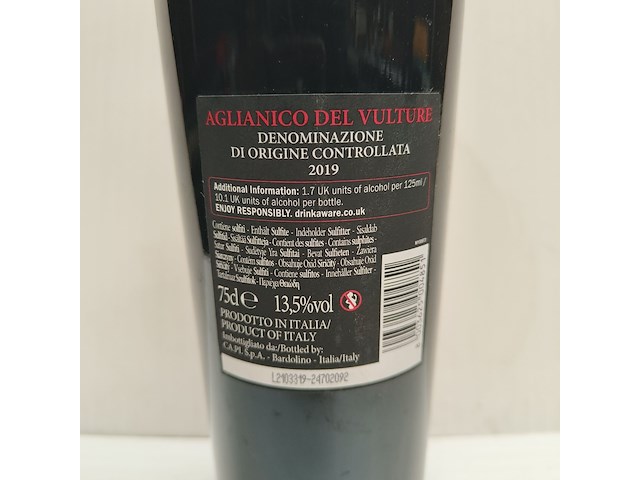8x 75cl dal vulcano - afbeelding 2 van  2