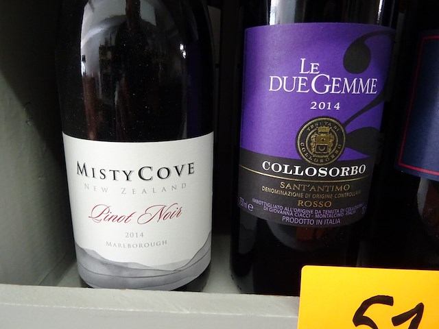 8x 75cl diverse rode wijn - afbeelding 2 van  5