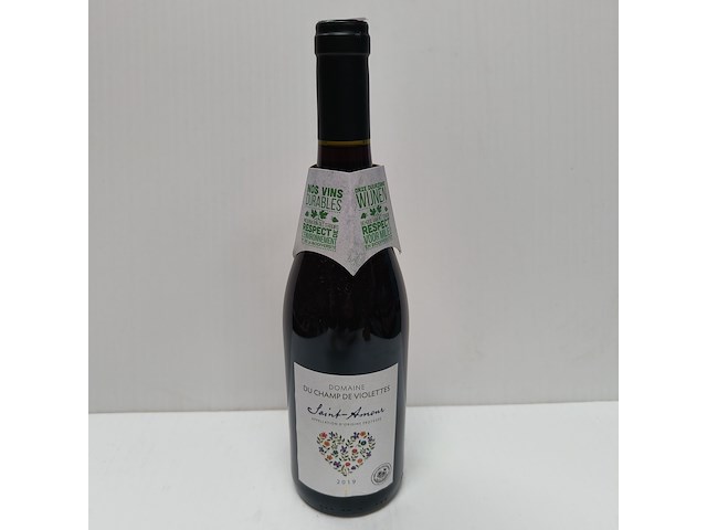 8x 75cl domaine du champ de violettes saint-amour - afbeelding 1 van  2
