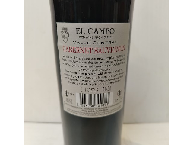 8x 75cl el campo reserva privada - afbeelding 2 van  2