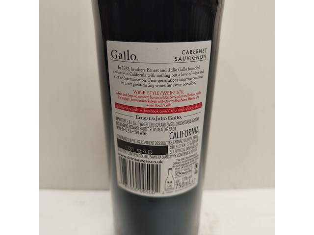 8x 75cl gallo family - afbeelding 2 van  2