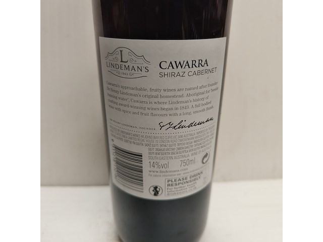 8x 75cl lindeman's cawarra - afbeelding 2 van  2