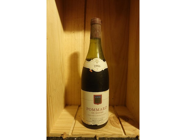 8x 75cl pommard les noizons denis carré 1986 - afbeelding 1 van  3